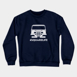 Jeep YJ #Squarelife Crewneck Sweatshirt